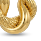 Elodie Twisted Hoop Earrings