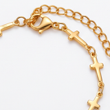 Mini Crosses Bracelet